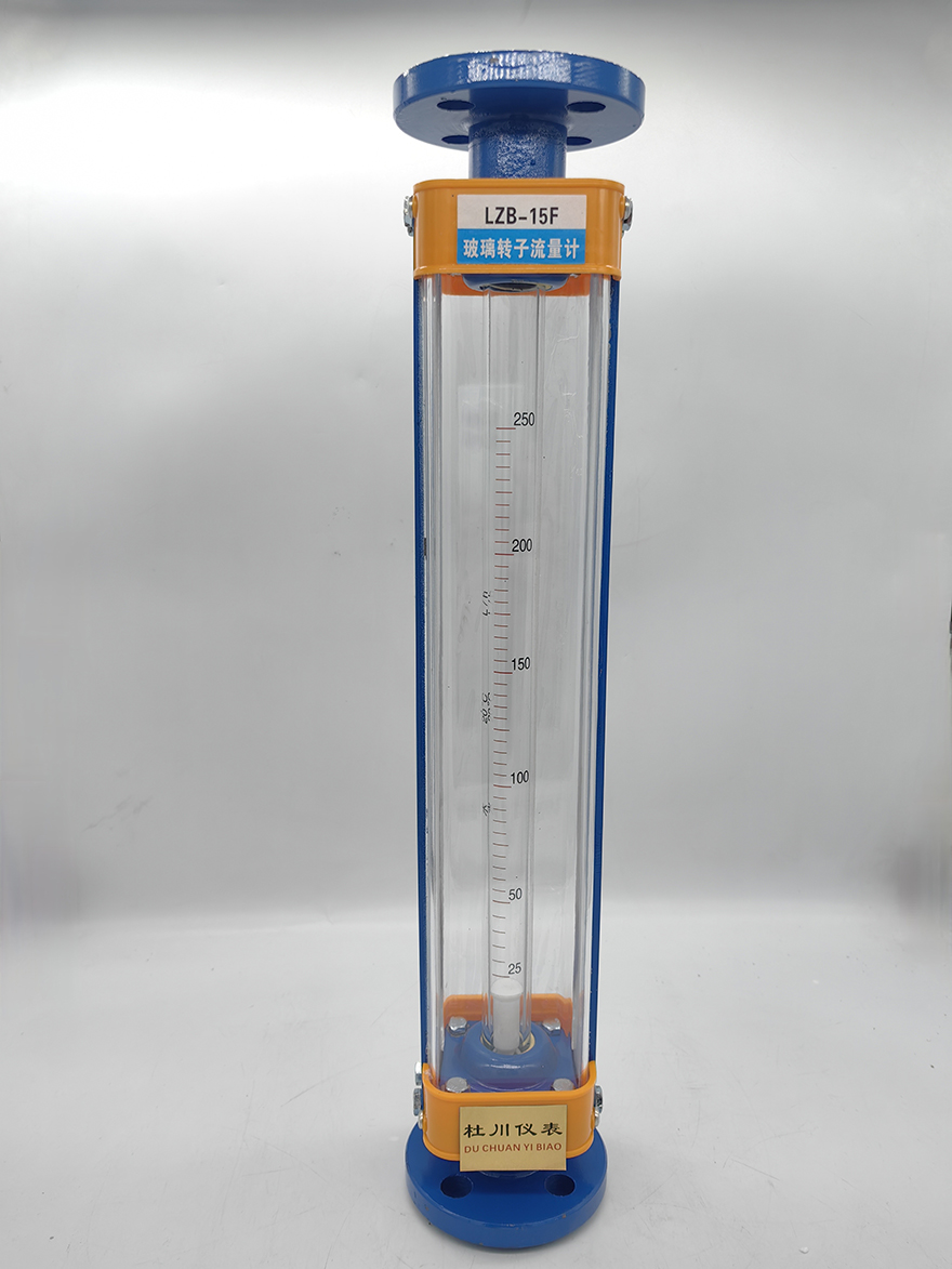 防腐玻璃轉子流量計LZB-15F，25~250升每小時.jpg